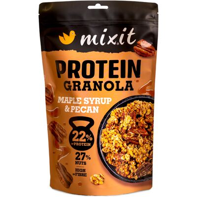 Mixit Proteinová granola z pece Javorový sirup a pekany 350 g Mixit Proteinová granola z pece Javorový sirup a pekany 350 g