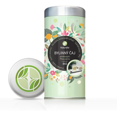 Naturalis Plnou parou Bylinný čaj povzbuzující BIO 50 g Naturalis Plnou parou Bylinný čaj povzbuzující BIO 50 g