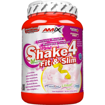Amix Nutrition Shake 4 Fit&Slim 500g - vanilka Amix Nutrition Shake 4 Fit&Slim 500g - vanilka