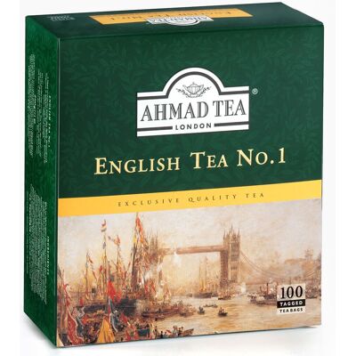 Ahmad Tea English No.1 porcovaný čaj 100 x 2 g Ahmad Tea English No.1 porcovaný čaj 100 x 2 g