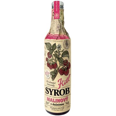 Kitl Syrob Malinový s dužninou 500 ml Kitl Syrob Malinový s dužninou 500 ml