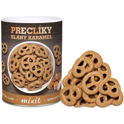 Mixit Sůlni preclíky - slaný karamel - 250 g Mixit Sůlni preclíky - slaný karamel - 250 g