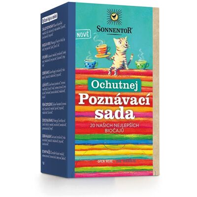 SONNENTOR Ochutnej! BIO sada porcovaných čajů 20 ks SONNENTOR Ochutnej! BIO sada porcovaných čajů 20 ks