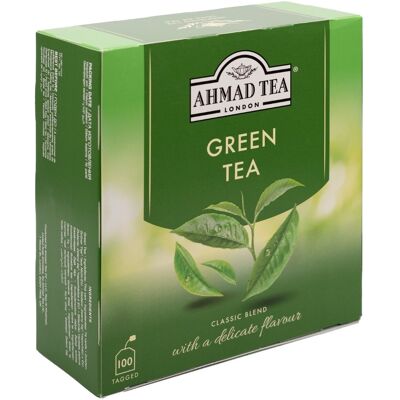 Ahmad Tea Green Tea porcovaný čaj 100 x 2 g Ahmad Tea Green Tea porcovaný čaj 100 x 2 g