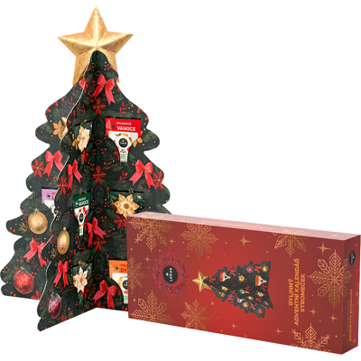 Leros Bylinný adventní kalendář Stromeček 24 sáčků Leros Bylinný adventní kalendář Stromeček 24 sáčků