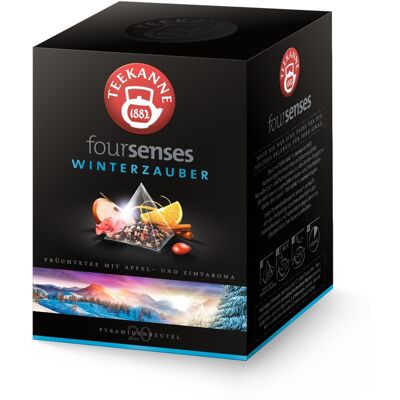 Teekanne Foursenses Winterzauber porcovaný čaj 20x2,75 g Teekanne Foursenses Winterzauber porcovaný čaj 20x2,75 g