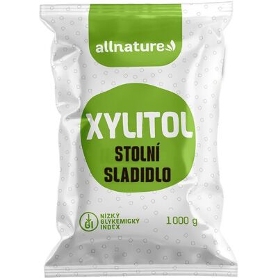 Allnature Xylitol - přírodní sladidlo 1000g - Sladidlo Allnature Xylitol - přírodní sladidlo 1000g - Sladidlo