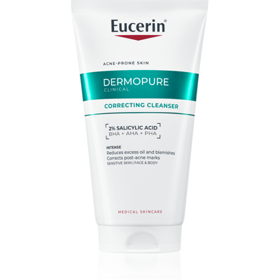 Eucerin DermoPure Clinical Exfoliační čisticí gel 150 ml Eucerin DermoPure Clinical Exfoliační čisticí gel 150 ml