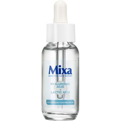 Mixa - Kyselina Hyaluronová + Kyselina Mléčná Hydratační Sérum Proti Vysoušení - Hydratační Pleťové Sérum Mixa - Kyselina Hyaluronová + Kyselina Mléčná Hydratační Sérum Proti Vysoušení - Hydratační Pleťové Sérum