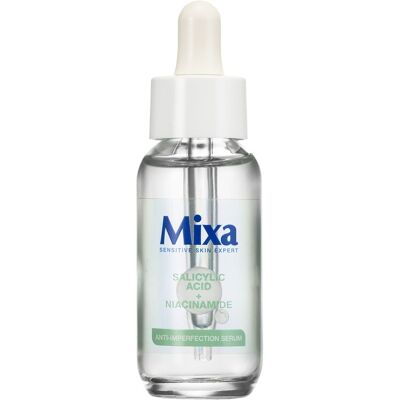 Serum Mixa Kyselina salicylová + Niacinamid - Proti nedokonalostem Serum Mixa Kyselina salicylová + Niacinamid - Proti nedokonalostem