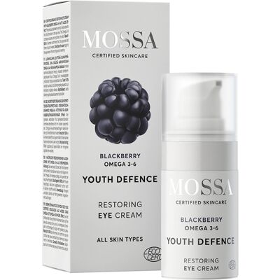 Mossa Youth Defence Oční okolí - Organická regenerační krém Mossa Youth Defence Oční okolí - Organická regenerační krém