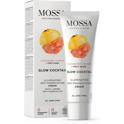 Mossa Glow Cocktail - Rozjasňující Anti-Pigmentační Krém - 50ml Mossa Glow Cocktail - Rozjasňující Anti-Pigmentační Krém - 50ml