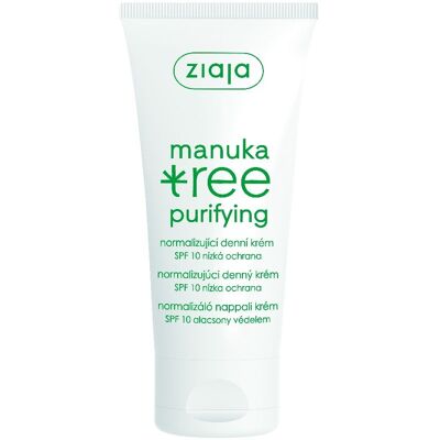 Ziaja Manuka Tree Purifying SPF 10 50 ml - Pleťový krém Ziaja Manuka Tree Purifying SPF 10 50 ml - Pleťový krém