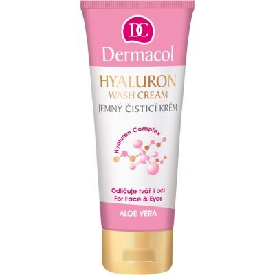 Čisticý krém Hyaluron od Dermacol - Obličej a oči - 100ml Čisticý krém Hyaluron od Dermacol - Obličej a oči - 100ml