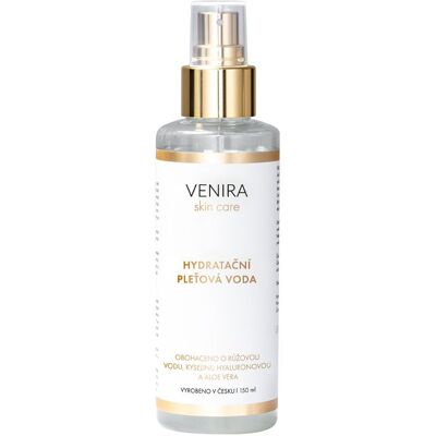 Venira Hydrating Facial Water - Hydratační, Jemná, Veganská Venira Hydrating Facial Water - Hydratační, Jemná, Veganská