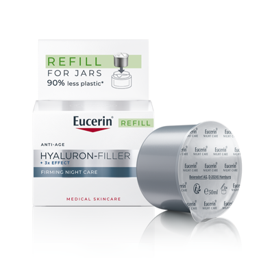 Eucerin Hyaluron-Filler + 3x Effect noční krém náhradní náplň 50 ml Eucerin Hyaluron-Filler + 3x Effect noční krém náhradní náplň 50 ml
