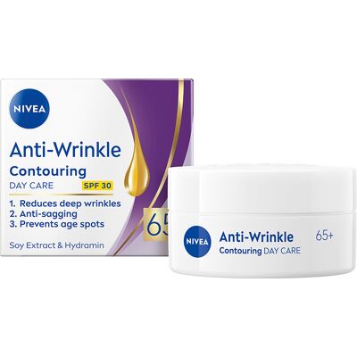 Nivea Anti-Wrinkle OF30 denní krém pro zlepšení kontur 65+ 50 ml Nivea Anti-Wrinkle OF30 denní krém pro zlepšení kontur 65+ 50 ml
