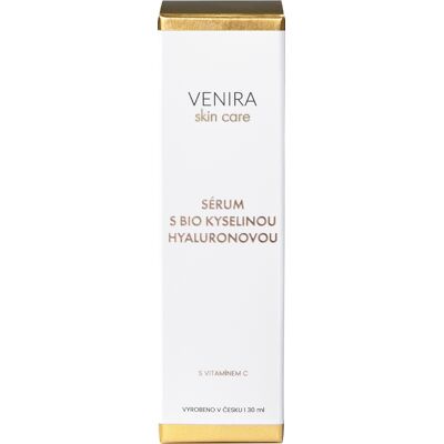 Venira Sérum s BIO kyselinou hyaluronovou a vitaminem C 30 ml Venira Sérum s BIO kyselinou hyaluronovou a vitaminem C 30 ml