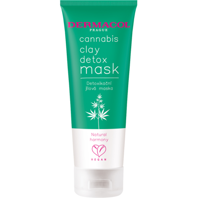 Dermacol Cannabis Detoxikační Maska s Hlínou - Pleťová Maska Dermacol Cannabis Detoxikační Maska s Hlínou - Pleťová Maska