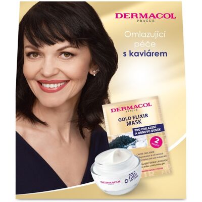 Dermacol Gold Elixir Dárková sada 3 ks Dermacol Gold Elixir Dárková sada 3 ks