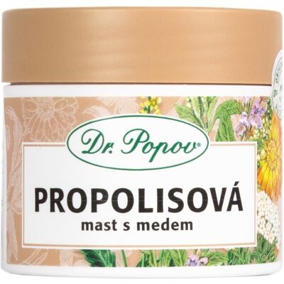Dr. Popov Propolisová mast s medem 50 ml Dr. Popov Propolisová mast s medem 50 ml