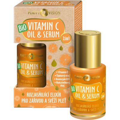PURITY VISION BIO Vitamin C oil & serum 2in1 30 ml PURITY VISION BIO Vitamin C oil & serum 2in1 30 ml