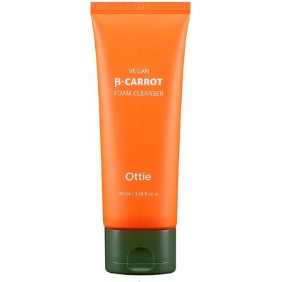 Ottie Vegansk Beta-karotén pěna na čištění pleti - 100ml Ottie Vegansk Beta-karotén pěna na čištění pleti - 100ml