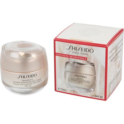 Denní a noční krém Shiseido Benefiance - Vyhlazení vrásek SPF25 - Krém Denní a noční krém Shiseido Benefiance - Vyhlazení vrásek SPF25 - Krém