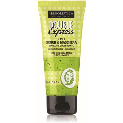 Erboristica Double Express 2in1 Pleťová gomáž a maska proti černým tečkám 100 ml Erboristica Double Express 2in1 Pleťová gomáž a maska proti černým tečkám 100 ml