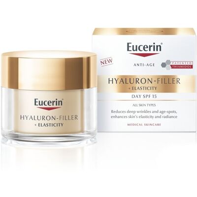 Eucerin Hyaluron-Filler+Elasticity SPF15 50ml - Pleťový krém Eucerin Hyaluron-Filler+Elasticity SPF15 50ml - Pleťový krém