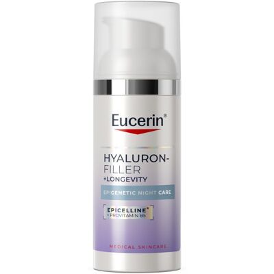 Eucerin Hyaluron-Filler + Longevity Epigenetic noční krém 50 ml Eucerin Hyaluron-Filler + Longevity Epigenetic noční krém 50 ml