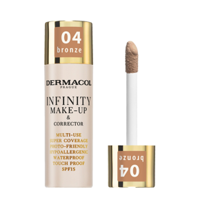 Dermacol Infinity make-up a korektor 04 bronze 20 g