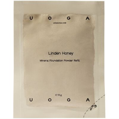 Uoga Uoga Minerální make-up s jantarem SPF15 Linden Honey náplň 10 g Uoga Uoga Minerální make-up s jantarem SPF15 Linden Honey náplň 10 g