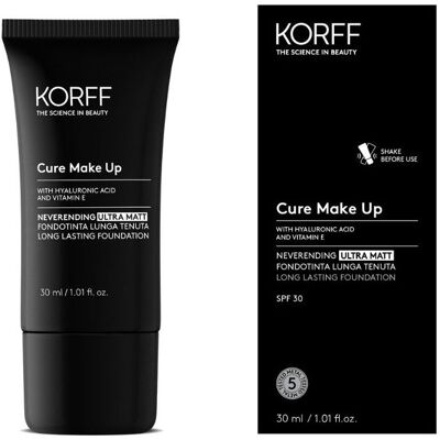 Korff Neverending Ultra Matt Foundation 02 SPF30 - Make-up Korff Neverending Ultra Matt Foundation 02 SPF30 - Make-up