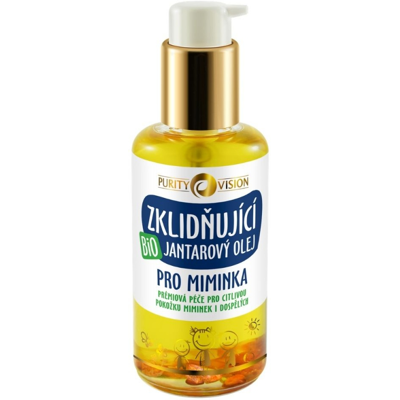 Bio Jantarový olej od Purity Vision pro děti od narození - Dětský olej Bio Jantarový olej od Purity Vision pro děti od narození - Dětský olej