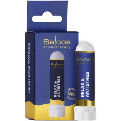 Saloos Inhalační tyčinka Relax & Antistress 1 ks Saloos Inhalační tyčinka Relax & Antistress 1 ks