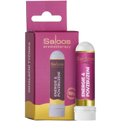 Saloos Inhalační tyčinka Energie & Povzbuzení 1 ks Saloos Inhalační tyčinka Energie & Povzbuzení 1 ks