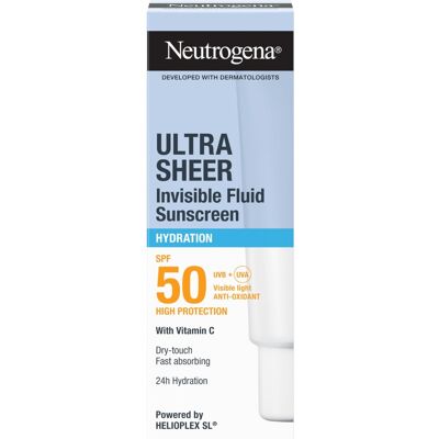 Neutrogena Ultra Sheer Neviditelný hydratační fluid SPF 50 50 ml Neutrogena Ultra Sheer Neviditelný hydratační fluid SPF 50 50 ml