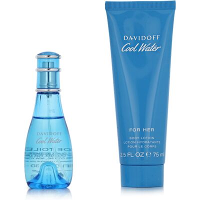 Sada parfémů Davidoff - Cool Water žena EDT 30 ml + Tělové mléko 75 ml Sada parfémů Davidoff - Cool Water žena EDT 30 ml + Tělové mléko 75 ml