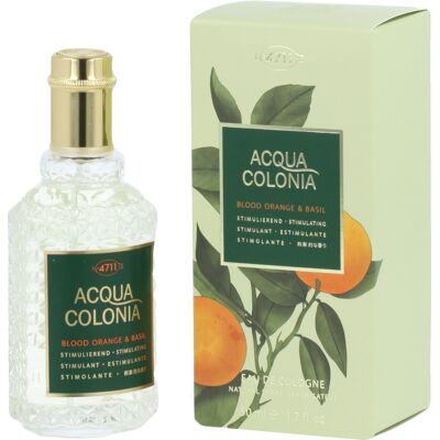 4711 Blood Orange & Basil Unisex Eau de Cologne - 50ml 4711 Blood Orange & Basil Unisex Eau de Cologne - 50ml