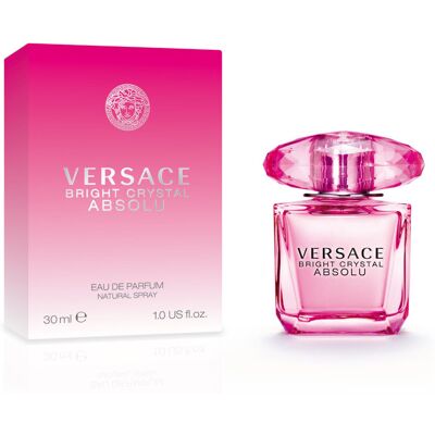 Versace Bright Crystal Absolu Eau de Parfum - Růžová - 30ml - Květinová, Ovocná, Dlouhotrvající Versace Bright Crystal Absolu Eau de Parfum - Růžová - 30ml - Květinová, Ovocná, Dlouhotrvající