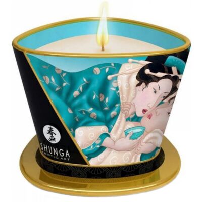 Shunga Libido stimulující masážní svíčka Midnight Island Shunga Libido stimulující masážní svíčka Midnight Island