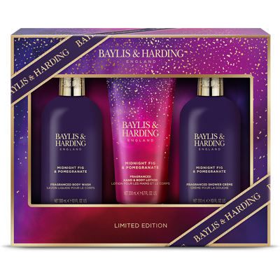 Baylis & Harding Sada péče o tělo Fík & Granátové jablko 3 ks Baylis & Harding Sada péče o tělo Fík & Granátové jablko 3 ks