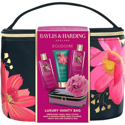 Baylis & Harding Boudoire Sada péče o tělo v taštičce Tropical Paradise 5 ks Baylis & Harding Boudoire Sada péče o tělo v taštičce Tropical Paradise 5 ks