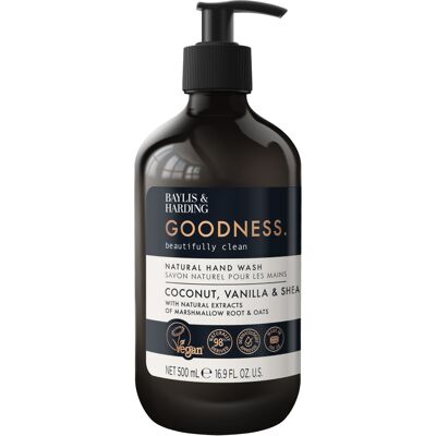 Baylis & Harding Goodness Tekuté mýdlo na ruce Kokos, Vanilka & Shea 500 ml Baylis & Harding Goodness Tekuté mýdlo na ruce Kokos, Vanilka & Shea 500 ml
