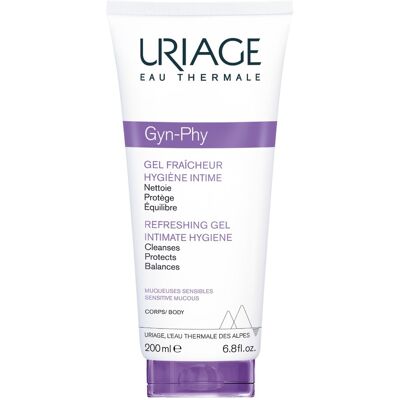 Uriage Gyn-phy Osvěžující mycí gel na intimní hygienu 200 ml Uriage Gyn-phy Osvěžující mycí gel na intimní hygienu 200 ml
