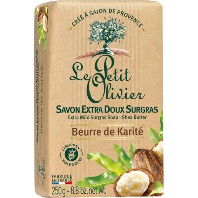 Le Petit Olivier Extra jemné mýdlo Bambucké máslo 250 g Le Petit Olivier Extra jemné mýdlo Bambucké máslo 250 g