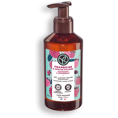 Yves Rocher Tekuté mýdlo malina & máta 190 ml Yves Rocher Tekuté mýdlo malina & máta 190 ml