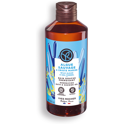 Yves Rocher Sprchový gel mořská řasa 400 ml Yves Rocher Sprchový gel mořská řasa 400 ml