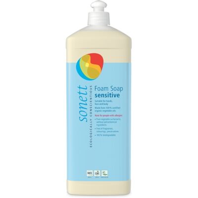 Sonett Pěnové mýdlo Sensitive 1 l Sonett Pěnové mýdlo Sensitive 1 l